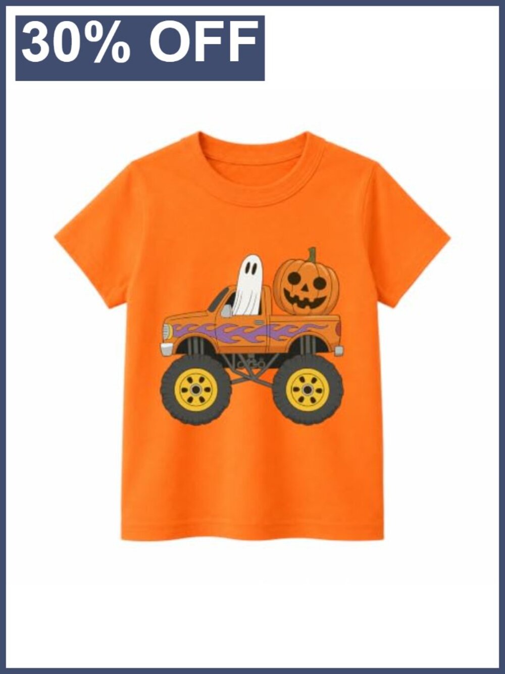 Halloween Graphic T-Shirt for Kids Cute Trick or Treat Tee